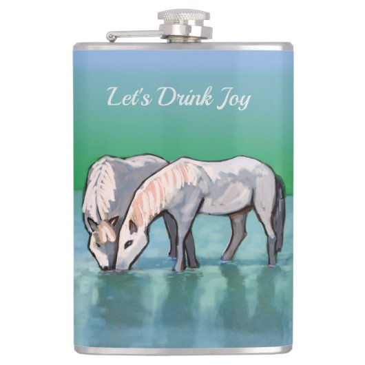 喜びを飲みよう フラスク (正面)