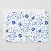 喜びエレガントのハヌカ2写真 シーズンカード (裏面)