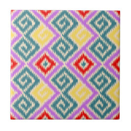 喜びエレガントのメキシコイカットパターンキッチンパープル タイル