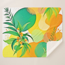 喜びオーガニックの流れ シェルパブランケット