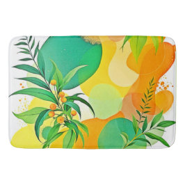 喜びオーガニックの流れ バスマット