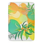 喜びオーガニックの流れ バスマット (正面縦)