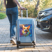 喜びカスタムと喜びに欠かせないビニールのステッカーよくはしゃぐ シール (スーツケースインサイチュ)