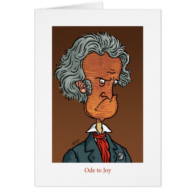 喜びカードへのオード (正面)