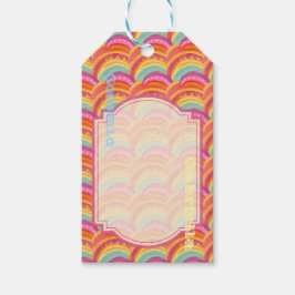 喜びパーソナライズされたの水彩贈り物ラベル ギフトタグ