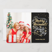 喜びメリーの写真でジャングルと輝く瞬間 シーズンカード (正面)