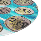 喜びモダンのマッツァ カッティングボード (角)