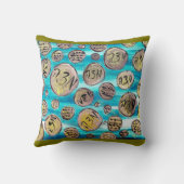 喜びモダンのマッツァ クッション (裏面)