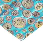 喜びモダンのマッツァ ショートテーブルランナー (コーナー)