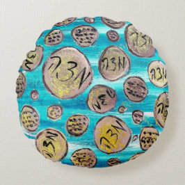 喜びモダンのマッツァ ラウンドクッション