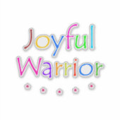 喜び勇む戦士 シール (正面)