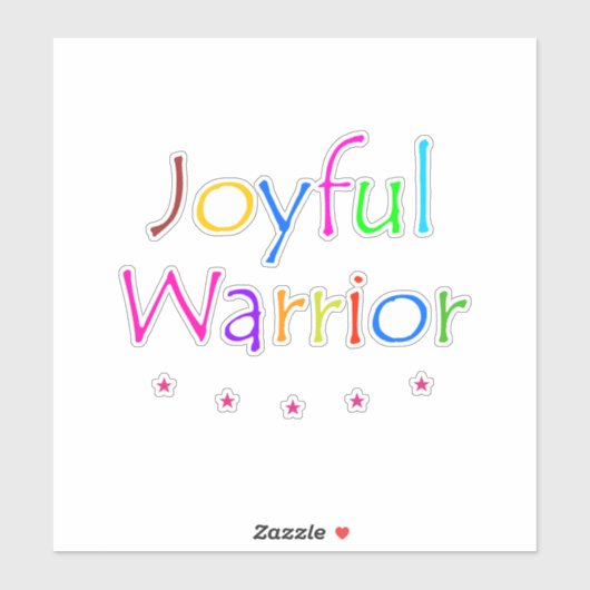 喜び勇む戦士 シール (シート)