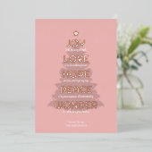 喜び希望愛平和クリスチャン疑問に思スクリスチャン 箔シーズンカード (立ち正面)