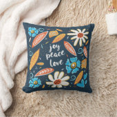 喜び平和の愛 クッション (ブランケット)