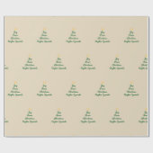 喜び平和クリスマスの包装紙 ラッピングペーパー (フラット)