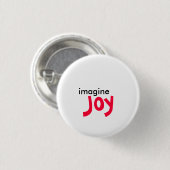 、喜び想像して下さい 缶バッジ (正面&裏面)