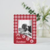 喜び愛と甘いクリスマスカード シーズンカード (スタンド正面)