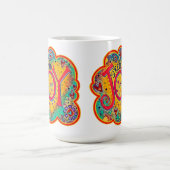 喜び感動的のインスピレーションのコーヒーマグを広げる コーヒーマグカップ (中央)