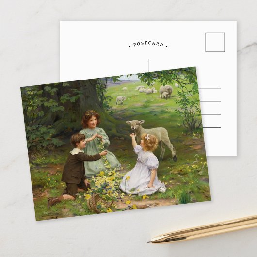 喜び春 | アーサー・ジョン・エルセリ ポストカード