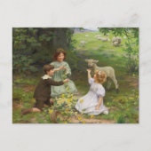 喜び春 | アーサー・ジョン・エルセリ ポストカード (正面)