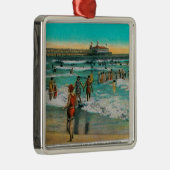 喜び桟橋および日曜日パーラー メタルオーナメント (右)