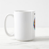 喜び溢れるマグ コーヒーマグカップ (左)