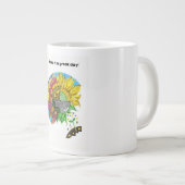 喜び溢れるマグ ジャンボコーヒーマグカップ (正面右)