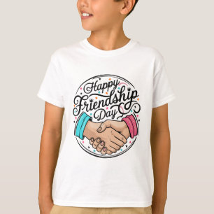 喜び祝との幸せな友情の日 Tシャツ