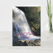 喜び結婚の折り畳まれたグリーティングカード カード (正面)