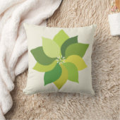 喜び顔葉の クッション (ブランケット)