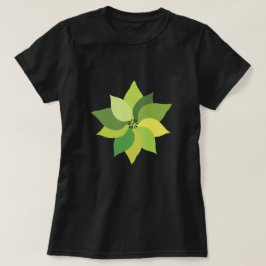 喜び顔葉の Tシャツ