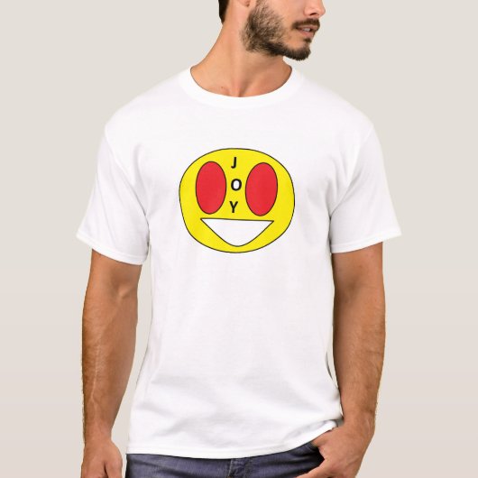 喜び顔 Tシャツ (正面)