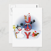 喜び2 ポストカード (正面/裏面)