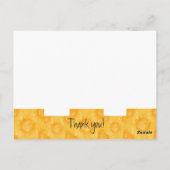 喜び(ありがとう) -カスタマイズ ポストカード (裏面)