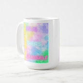 喜び、イエス、その他、あなた コーヒーマグカップ (正面左)