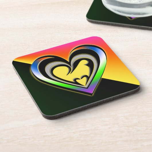 喜び コースター (左側)