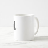 喜び コーヒーマグカップ (正面右)