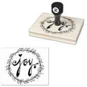 喜び |ゴム印 ラバースタンプ