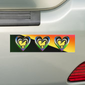 喜び バンパーステッカー (車上)