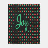 喜び フリースブランケット (正面)