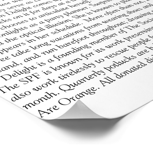 喜び ポスター (角)