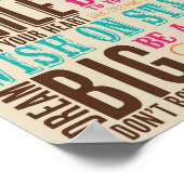 喜び ポスター (角)