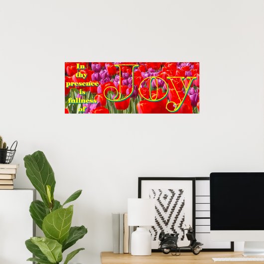 喜び ポスター (ホームオフィス)