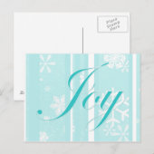 喜び ポストカード (正面/裏面)