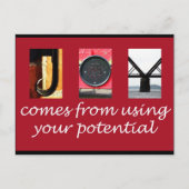 喜び ポストカード (正面)