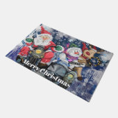 喜び – メリークリスマス ドアマット (アングル)