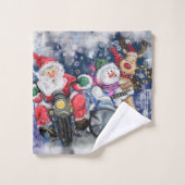 喜び – メリークリスマス バスタオルセット (ウォッシュタオル)