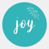 喜び ラウンドシール (正面)