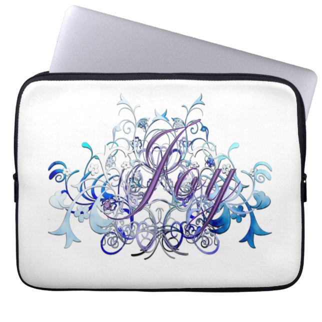 喜び ラップトップスリーブ (正面)