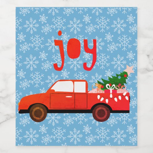 喜び ワインラベル (シングルラベル)